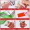 Christmas Diamond Painting12 Pcs Christmas Diamond Art 5D DIY Christmas Ornaments Christmas Crafts for Adults Diamond Art Keychains Hanging Diamond Painting Kits